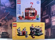 Lego 40775 Mini Knight's Castle 40776 Hot Chocolate Stand GWP IN HAND FREE SHIP