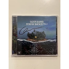 Calvin Harris Signed CD Art card Autographed Funk Was Bounces Vol.2