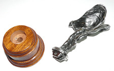 Mascot Rolls-royce Spirit Of Ecstasy Original Logo Stamp Low Base 177myref