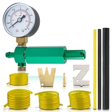 Carburetor Leak Test Detector Pressure Gauge Fit For Walbro 57-21 Stens 705-020