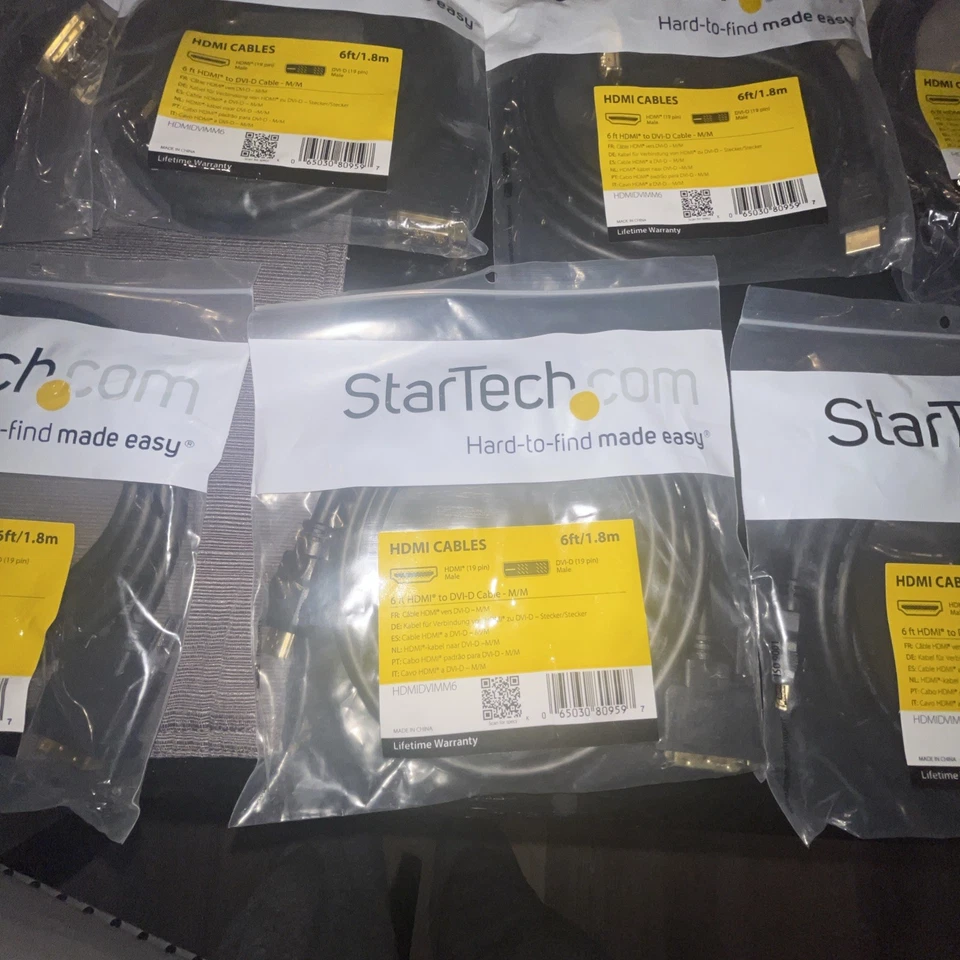 StarTech 6ft HDMI to DVI-D Cable - M/M (HDMIDVIMM6) Male / Male Cable / Adapter - Image 4 of 4