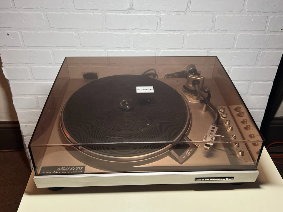 Marantz Modelo 6170 Servo Control de Accionamiento Directo Mesa Giratoria Tocadiscos G3D Foto 4 de 4