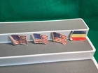4 VINTAGE MARX PLAY SETS PAPER FLAGS