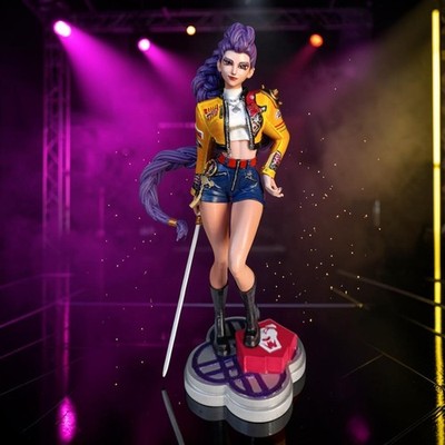 Rumi Leader Collector 25cm Adult model Fanart Handmade Figure Airbrushed Art