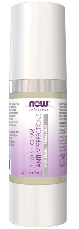 Жидкость Now Foods Blemish Clear Spot Treatment 05 жидких унций 15 мл 2790₽
