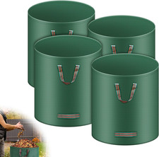 4X Sacs De Jardin Indéchirables, 272L Sac Jardinage Déchets