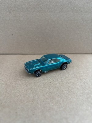 Hot Wheels Redline 67 Custom Camaro HK Aqua, White interior 