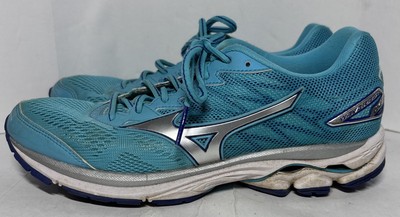 Mizuno Womens Wave Rider 20 410869 5Z73 Blue Running Shoes Sneakers Size 8.5