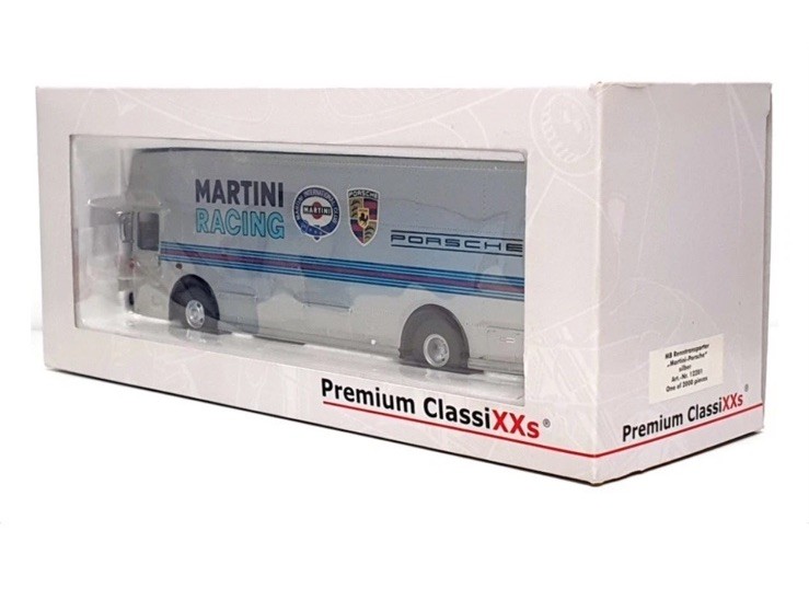 Premium ClassiXXs 1/43 Scale 12201 Mercedes Benz Transporter Truck Martini