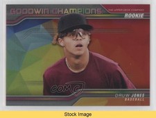 2023 Goodwin Champions Platinum Rainbow Color Wheel Druw Jones #P59 READ 6kv