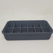 Fit Milwaukee Packout Storage Tray with 12 Sections Black 1 Organizer