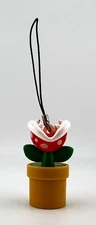 Super Mario Light Mascot Keychain Charm - Piranha Plant