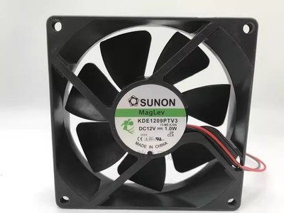 1PCS SUNON 9025 9CM KDE1209PTV3 12V 1.0W 2-Wire Case Fan