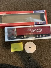 Corgi 1/50 Scale 75603 - Renault Curtainside Truck - Norbert Dentressangle