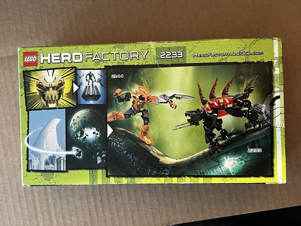 Lego Hero Factory 2233 Fangz, New Sealed! Damaged Box | eBay