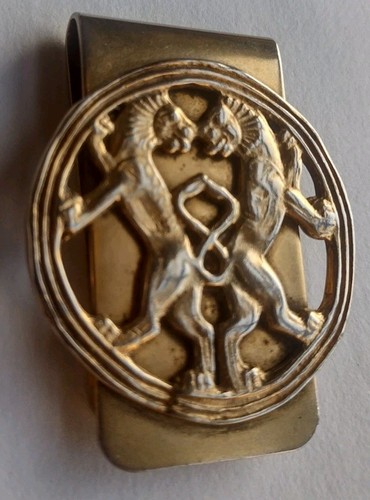 Metropolitan Museum of Art Leone d'oro rotondo fermasoldi Iran achemeniano MMA - Foto 4 di 15