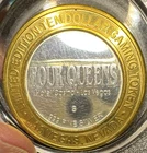 Four Queens Las Vegas, NV .999 Silver Strike Gaming Token (man’s 4 Vices-Sports)