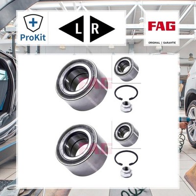2x ORIGINAL  Fag Radlagersatz Vorne für Opel KARL Chevrolet SPARK Vauxhall