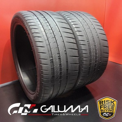 Set of 2 Tires LikeNEW Michelin Pilot Sport Cup 2 (N0) 275/35ZR20 No Patch 94912