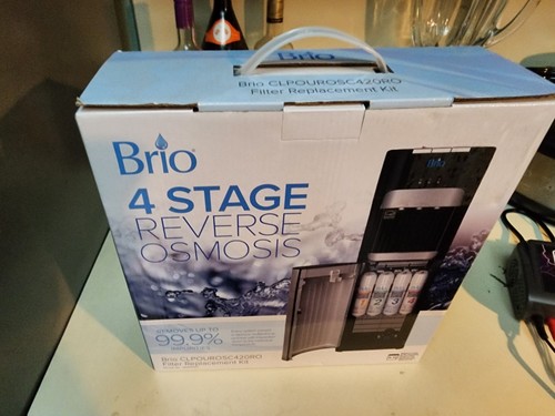4 Stage RO Reverse Osmosis Water Cooler Filter Replacement Kit | for Water