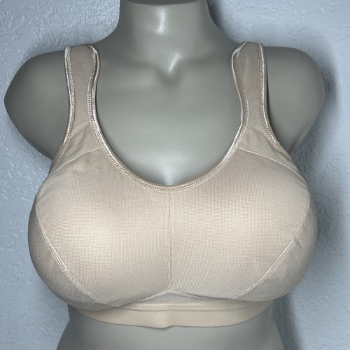 Anita Active Extreme Control Sports Bra 42D Wireless Non-Padded Desert Beige