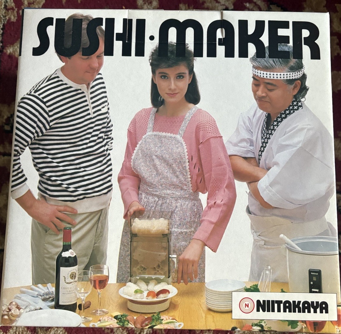 Vintage 1984 Niitakaya ASM50 Sushi Maker - New In Original Box
