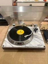 DENON DP-1800 Marble Top Direct Drive Turntable No Cartridge Working Japan