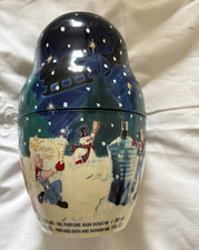 Rare 1997 Jean Paul Gaultier Christmas Matryoshka Perfume & Bath Gel Gift Set