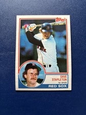 1983 Topps - Dave Stapleton #239 Boston Red Sox Free Shipping