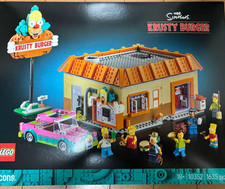 LEGO 10352 ICONS The Simpsons Krusty Burger mini Figures Ages for 18 New in Box