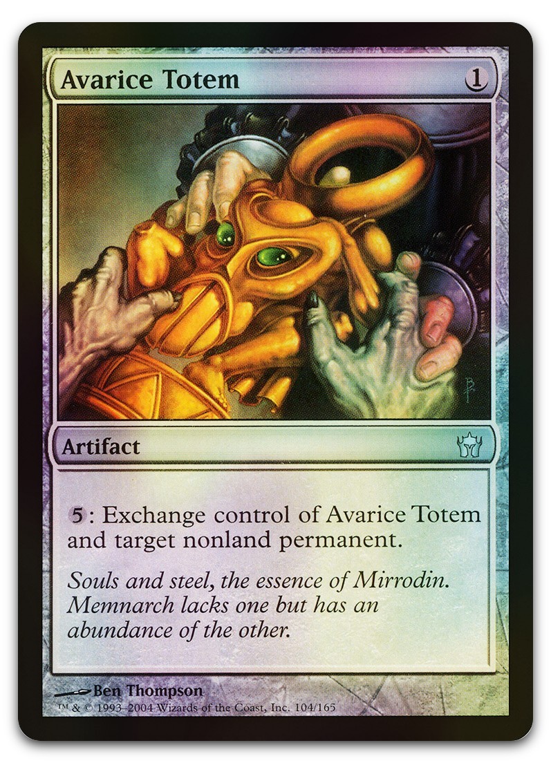 Avarice Totem #104 (Foil) (NM) Fifth Dawn 5DN Magic MTG