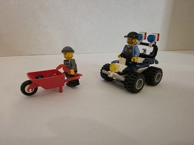 LEGO City #60006 Police ATV 100% Complete w/ Instruction & MiniFigs No Box