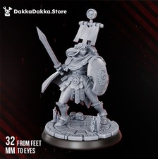 Legio Artemis Shield Maiden - 32mm Resin Miniature