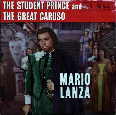 Mario Lanza - Student Prince And The Great Caruso - Used Vinyl Record - F7294z