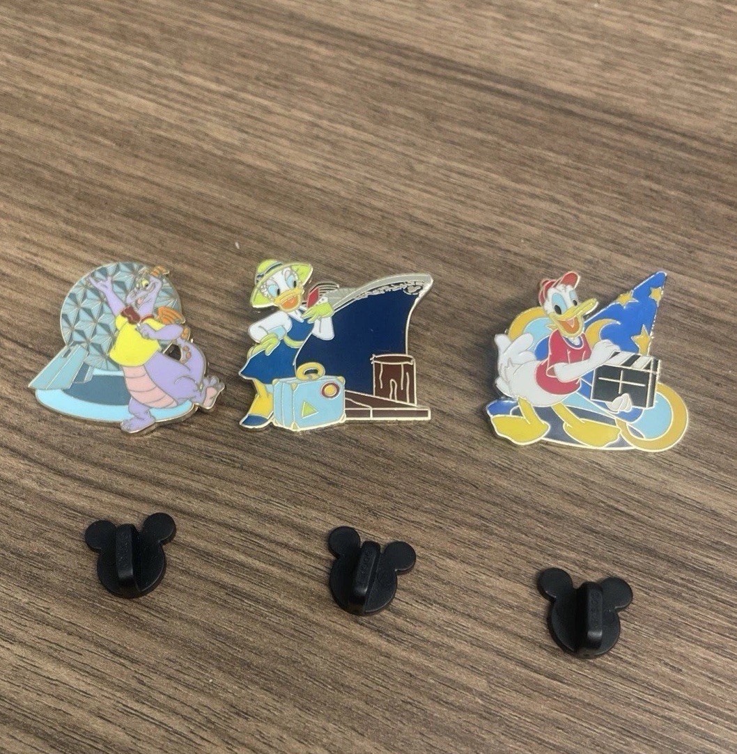 Disney trading Pins Donal Duck, Daisy & Figment Epoc Pins