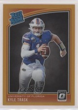 2021 Chronicles Draft Picks Donruss Optic Rated Rookie Orange Kyle Trask 00d2