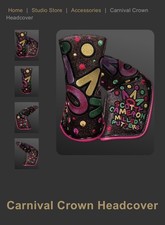 Scotty Cameron Carnival Crown Headcover Mardi Gras 2026