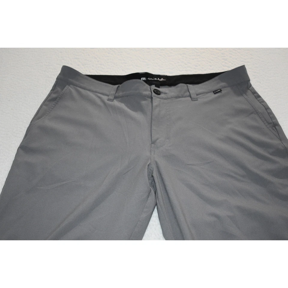 Pantalones de golf Travis Mathew para hombre talla 36 x 32 rendimiento mezcla de poliéster gris Foto 3 de 4