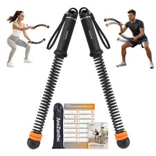 Ropeless Battle Ropes Weighted, Portable Cordless Battle Ropes for Home Gym E...