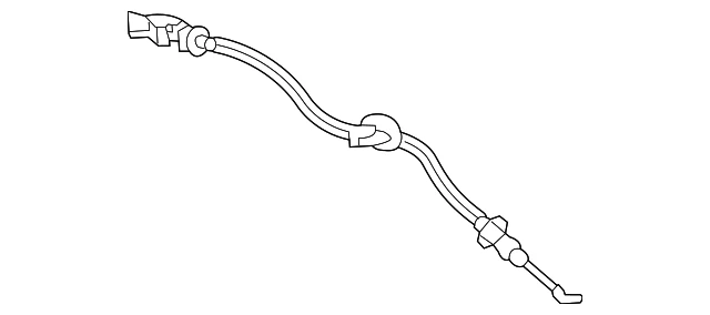Cable de pestillo de puerta para Volkswagen Tiguan 2018-2024 (P/N 5NN-972-295-A)