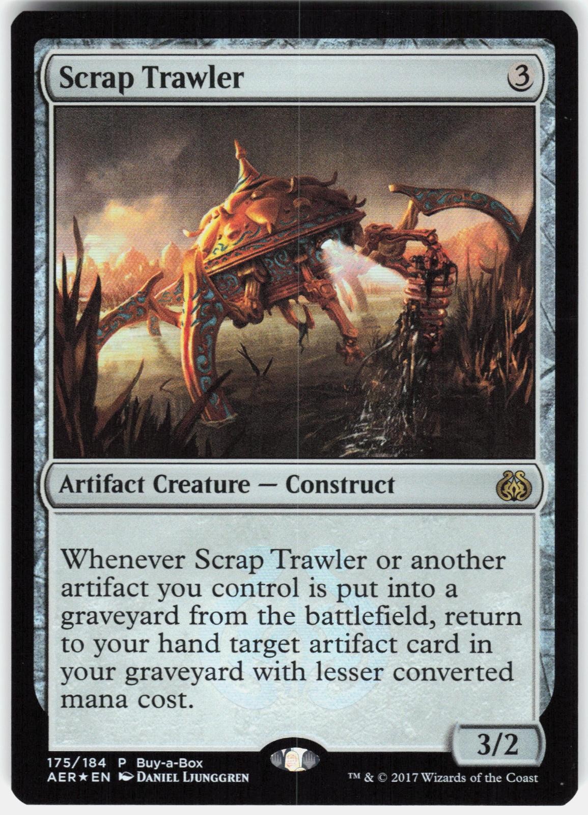 Scrap Trawler 175 Rare Aether Revolt Magic: The Gathering Foil Lightly Played