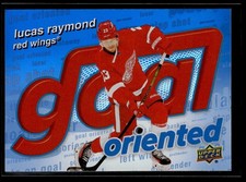 2025-26 Upper Deck Series 1 Hockey Goal Oriented #GO-9 Lucas Raymond
