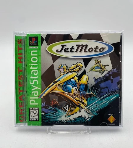 Jet Moto PlayStation 1 (PS1) Greatest Hits Edition Disc With Case