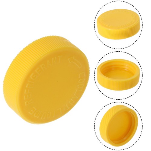 21712-50M01 Reservoir Cap Coolant Overflow Direct Replacement Yellow Practical - Picture 3 of 12
