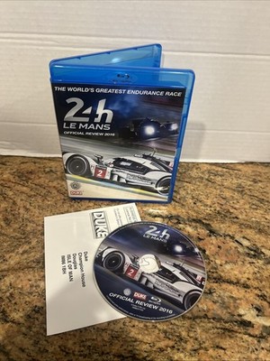 LE MANS 2016 BLU-RAY PORSCHE, TOYOTA, FORD. 240 MINS. DUKE VIDEO 3744N