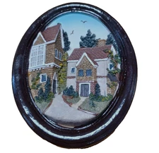 3D WALL PLAQUE COUNTRY STYLE WITH BOX