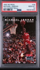 1992 Skybox USA - Michael Jordan #38 PSA 10 Gem Mint Bulls
