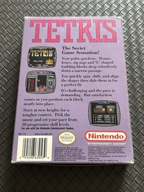 Tetris - Jeu Nintendo NES Complet Tr&egrave;s bon &eacute;tat