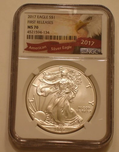 2017 American Eagle Silver Dollar NGC MS 70 First Releases