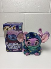 HAPPY HAUL Disney Stitch Sleepy Stars ANGEL 5 Keychain Plush w/Vinyl Face PICS